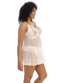 Halka babydoll Elomi PRIYA EL4551VAA Uw Babydoll Vanilla