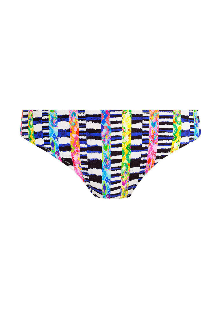 KOMPLET - Biustonosz kąpielowy Freya Swim ELECTRO RAVE Multi AS204204MUI Uw Halter Bikini Top + AS204270MUI Bikini Brief (30D + S)