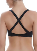 Biustonosz kąpielowy Freya REMIX AS3955BLK Uw Banded Halter - Convertible Black