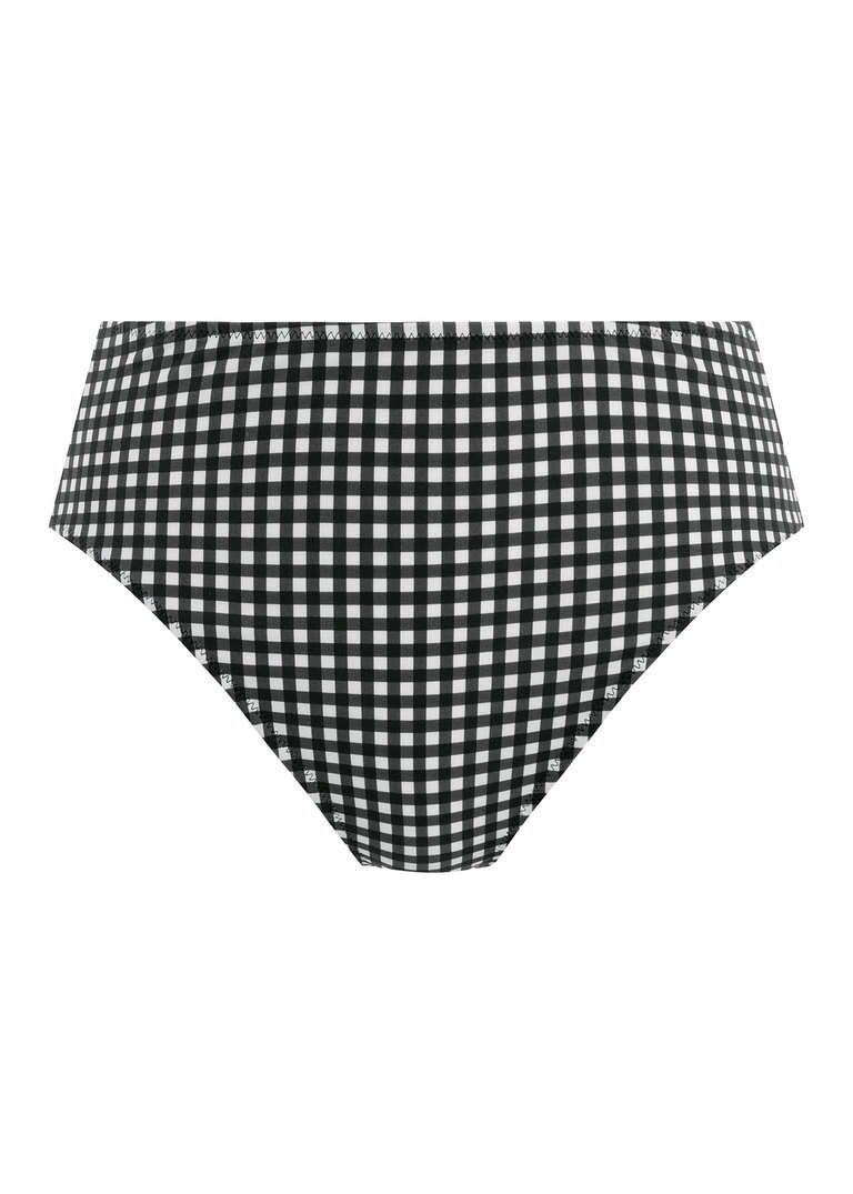 Figi kąpielowe Freya Swim CHECK IN AS201978MOM High Waist Bikini Brief Monochrome 