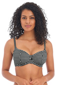 Biustonosz kąpielowy Freya Swim CHECK IN AS201903MOM Uw Sweetheart Bikini Top Monochrome