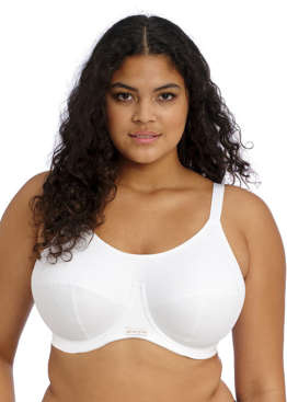 Biustonosz Elomi ENERGISE EL8041WHE Uw Sports Bra White