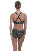 Biustonosz kąpielowy Fantasie Swim SANTA MONICA FS6723BLI Uw Bandeau - Multiway Strap Black & White