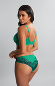 Biustonosz Panache ENVY 7286C Plunge Bra Emerald Leopard