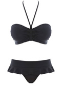 Biustonosz kąpielowy Freya REMIX AS3944BLK Uw Padded Bandeau Bikini Top Black