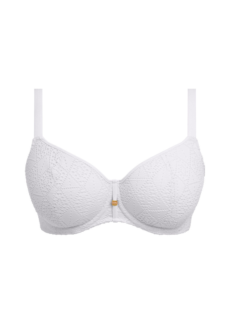 Biustonosz kąpielowy Freya Swim NOMAD NIGHTS AS205403WHE Uw Sweetheart Bikini Top White