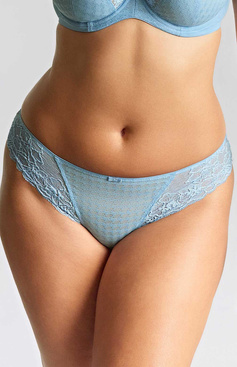Figi brazylijskie Panache ENVY 7281 Brazilian Brief Sky Blue