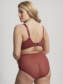 KOMPLET - Sculptresse by Panache CHI CHI Red Animal Balconnet 7695 + Brief 7692