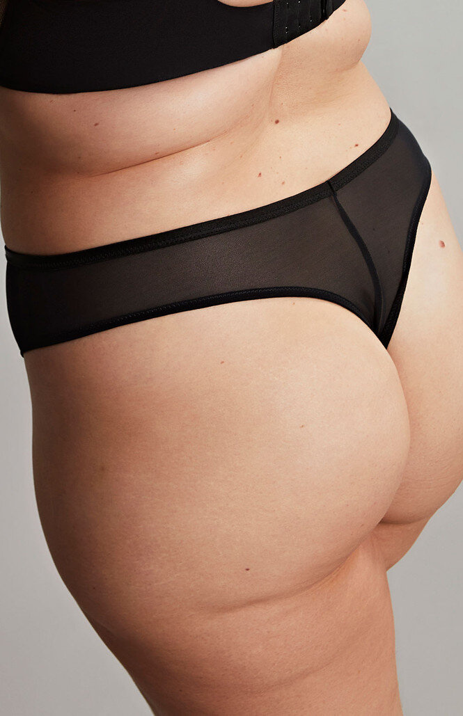 Stringi Sculptresse by Panache JOSEPHINE 10859 Thong Black/Latte