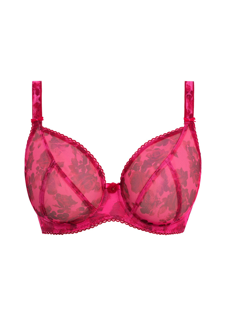 Biustonosz Freya ROSE BLOSSOM AA402402REE Uw Plunge Bra Red Rose