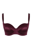 Biustonosz Panache GRACE 11071 Balcony Bra Bordeaux Red