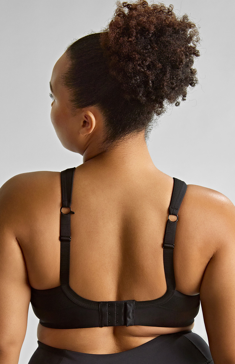 Biustonosz sportowy Sculptresse Panache SPORT 9441 Non Padded Sports Bra Black