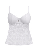 Koszulka kąpielowa Freya Swim NOMAD NIGHTS AS205456WHE Uw Plunge Tankini Top White