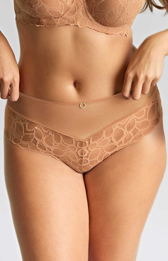 Figi pełne Panache ALLURE 10764 Deep Brief Honey
