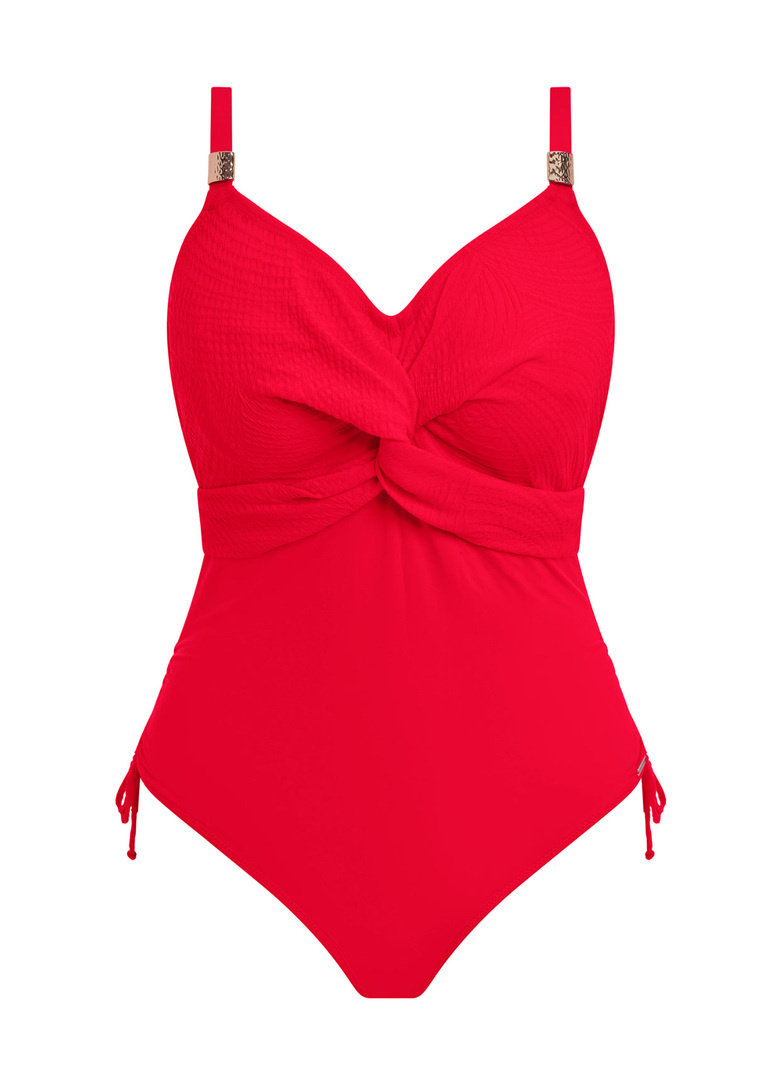 Strój kąpielowy Fantasie Swim OTTAWA FS6360ADI Uw Twist Front Swimsuit With Adjustable Leg Radiant Red