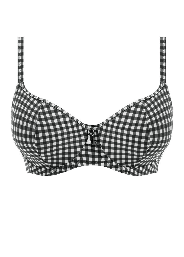 Biustonosz kąpielowy Freya Swim CHECK IN AS201903MOM Uw Sweetheart Bikini Top Monochrome