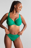 Biustonosz kąpielowy Panache Swim SPIRIT SW1784 Lauren Plunge Bikini Top Verde