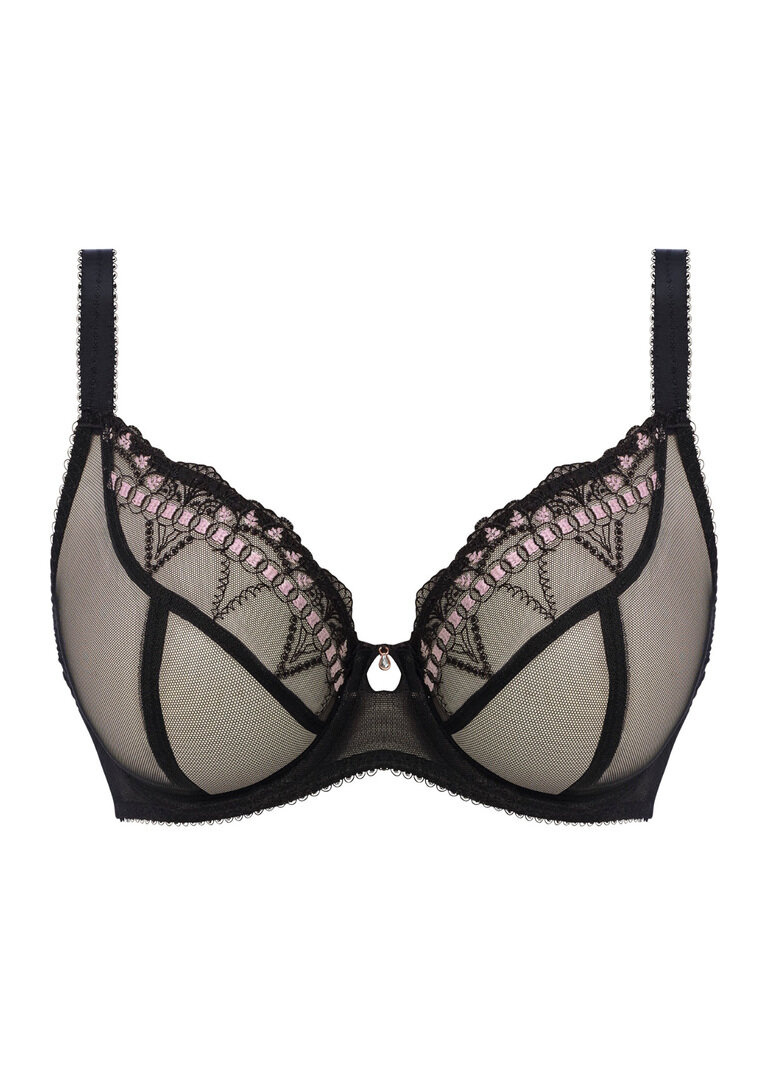 Biustonosz Freya LOVELAND AA401002BOR Uw Plunge Bra Boudoir Noir