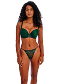 Biustonosz Freya LOVELAND AA401031DPE Uw Moulded Plunge T-shirt Bra Deep Emerald