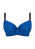 Biustonosz Freya OFFBEAT AA5453DAZ Uw Padded Half Cup Bra Dazzling Blue