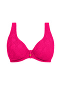 Biustonosz kąpielowy Freya Swim NOMAD NIGHTS AS205413FUA Uw High Apex Bikini Top Fuchsia