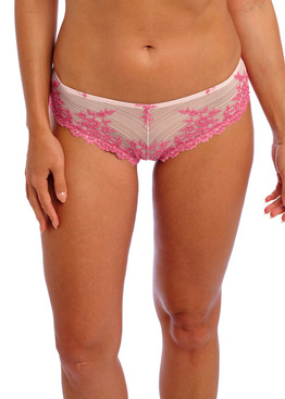 Figi tanga Wacoal EMBRACE LACE WA848191951 Tanga Ballet Slipper/chateau Rose