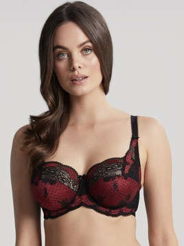 Biustonosz Panache CLARA 7255 Full Cup Bra Noir Ruby