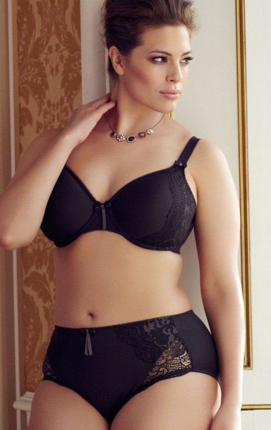 Biustonosz Elomi AMELIA 8740 bandless moulded Black