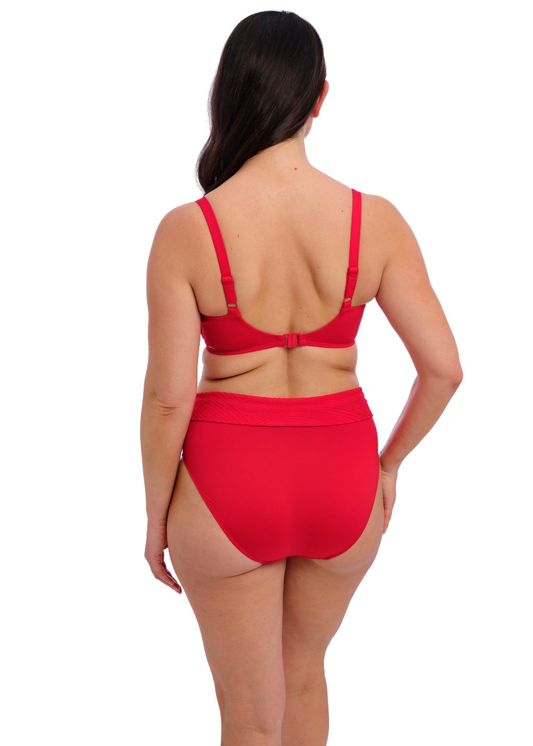 Figi kąpielowe Fantasie Swim OTTAWA FS6497ADI High Waist Bikini Brief Radiant Red