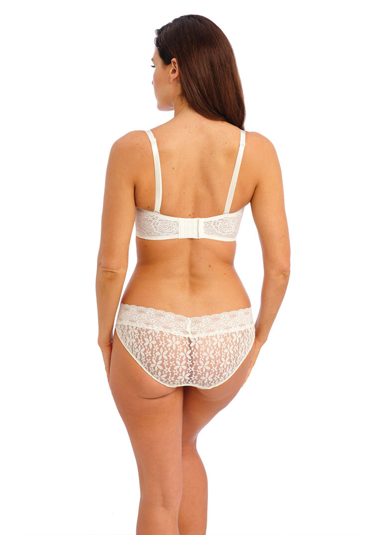 Biustonosz strapless Wacoal HALO LACE WA854205IVY Strapless Bra Ivory