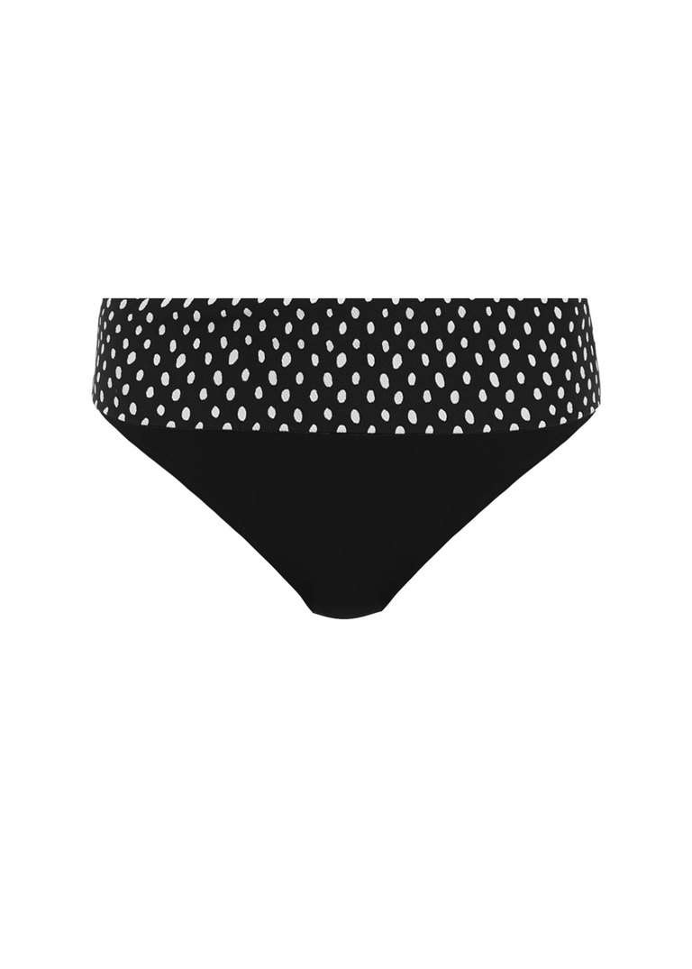 Figi kąpielowe Fantasie Swim SANTA MONICA FS6726BLI Classic Fold Brief Black & White