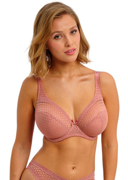 Biustonosz FREYA SPOT-LIGHT AA403905ASE Uw High Apex Plunge Bra Ash Rose
