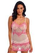Koszulka nocna Wacoal EMBRACE LACE WA814191951 Chemise Ballet Slipper/chateau Rose
