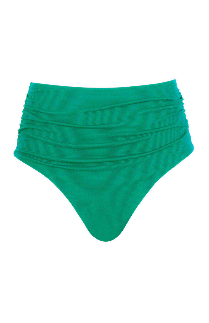 Figi kąpielowe Panache Swim SPIRIT SW1765 High Waist Brazilian Bikini Bottoms Verde