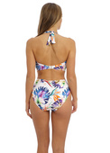 KOMPLET - Strój kąpielowy na szyję Fantasie Swim PARADISO Multi (32H, 34GG) + majtki