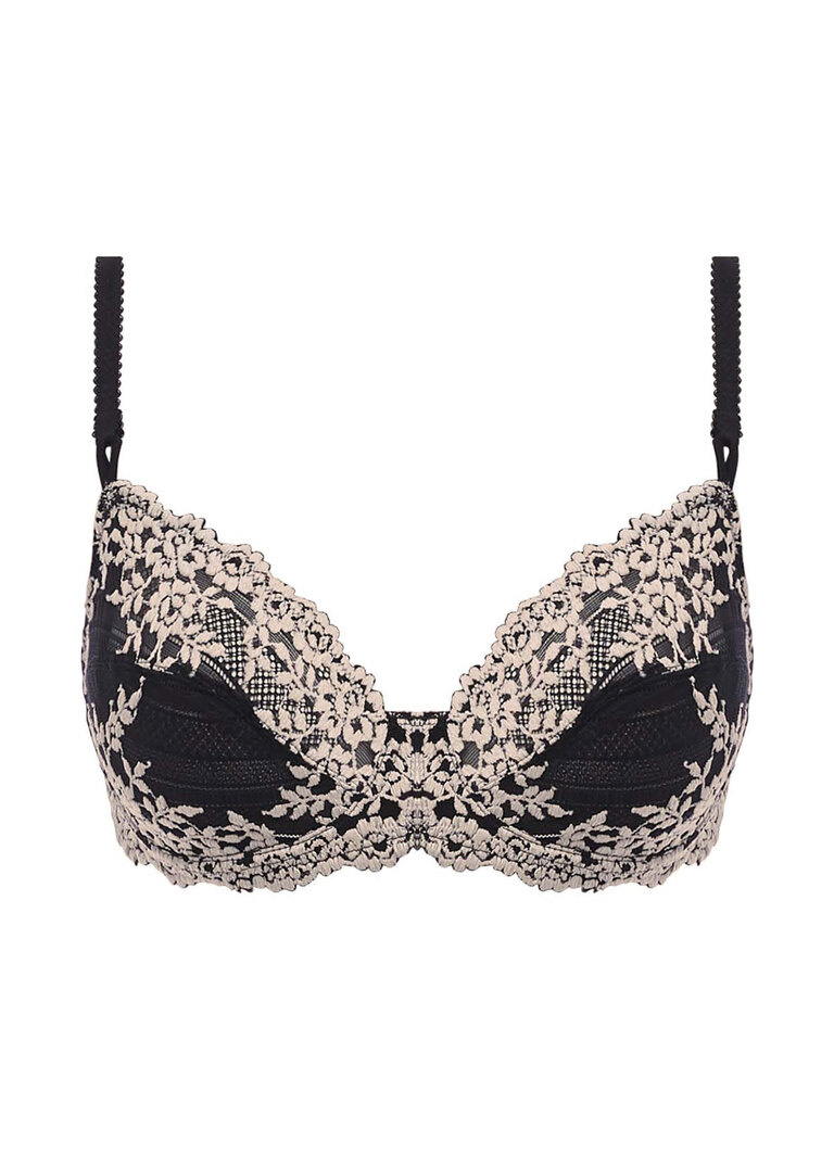 Biustonosz Wacoal EMBRACE LACE WA065191BLK Underwired Bra Black