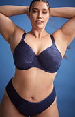 Biustonosz Sculptresse by Panache ILLUMINATE 10701 Full Cup Bra French Navy