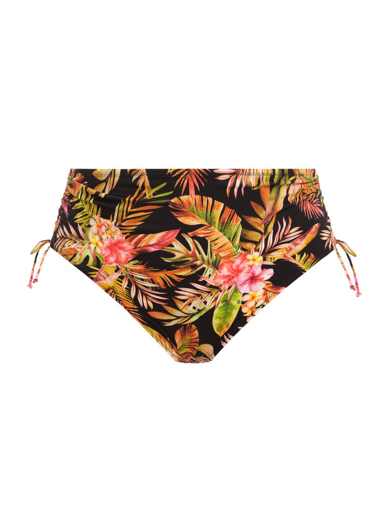 Figi kąpielowe Elomi Swim TIGER VALLEY ES802373BLK Adjustable Bikini Brief Black