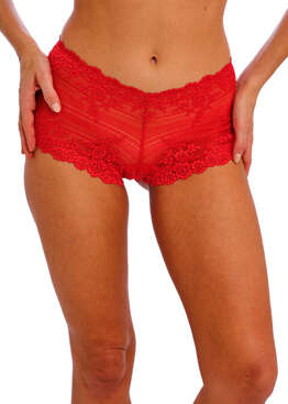 Szorty Wacoal EMBRACE LACE WA067491623 Boy Short Equestrian Red