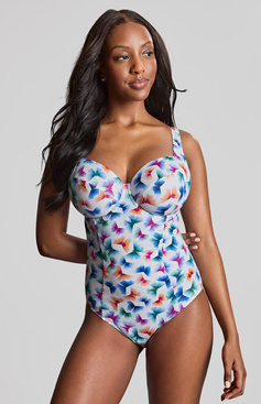 Strój kąpielowy jednoczęściowy Panache FLUTTER SW1720B Paloma Balcony Swimsuit Flutter Print