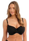 Biustonosz kąpielowy Fantasie Swim OTTAWA FS6355BLK Uw Wrap Front Full Cup Bikini Top Black