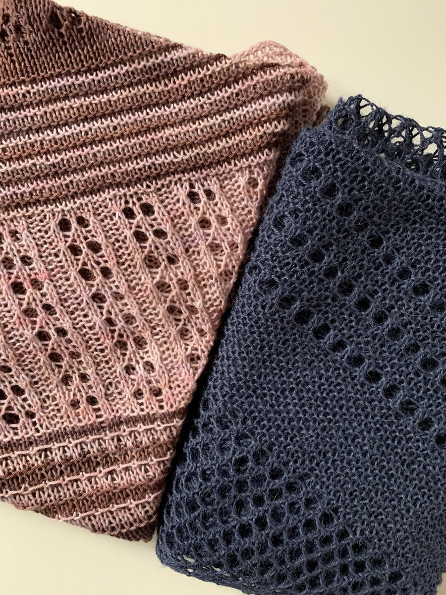 Chusta wykonana ręcznie, 100% Alpaka 100 Ecru