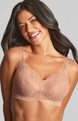 Bezfiszbinowy biustonosz Panache ROCHA 10345 Non Wired Bra Misty Rose