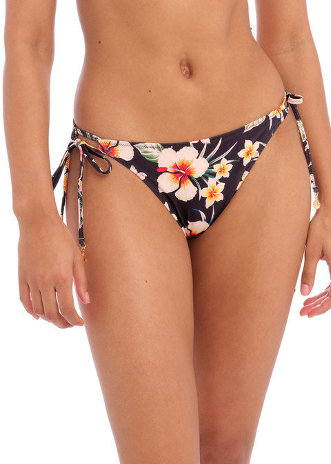 KOMPLET - Strój kąpielowy dwuczęściowy Freya Swim HAVANA SUNRISE AS202711MUI + AS202775MUI Non Wired Triangle + Tie Side Bikini Brief Multi (rozmiar M)