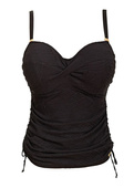 Koszulka kąpielowa Fantasie Swim OTTAWA FS6356BLK Uw Twist Front Tankini Black