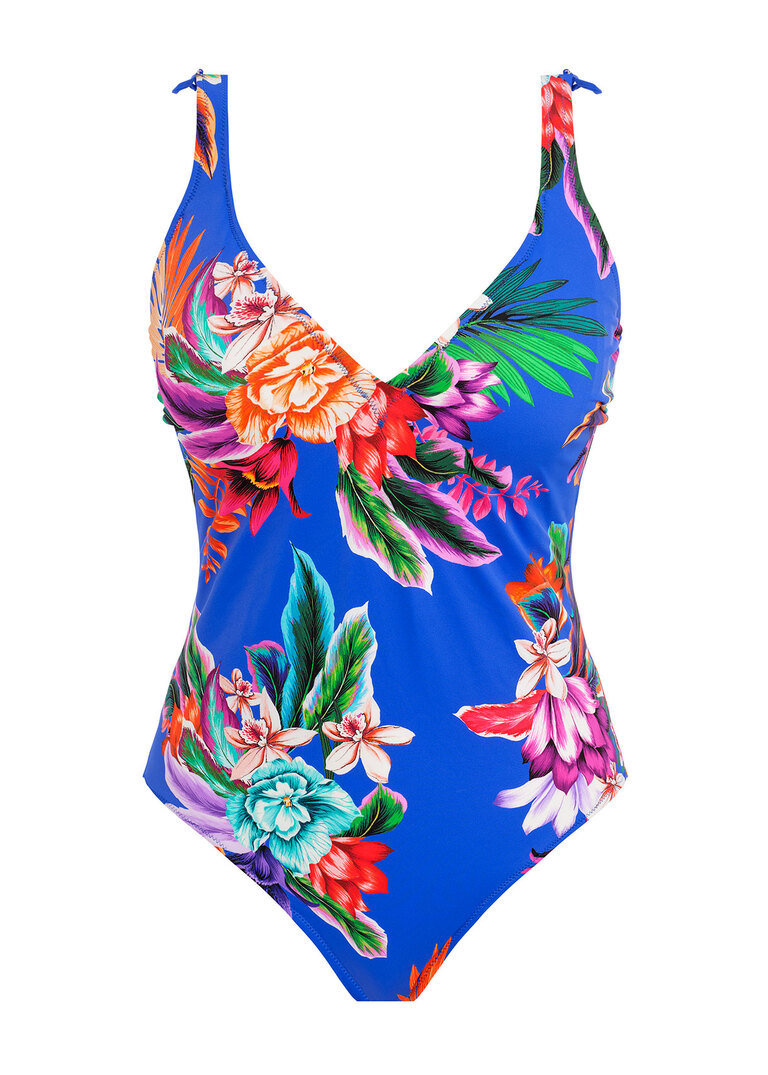 Strój kąpielowy Fantasie Swim HALKIDIKI FS501939ULE Uw Plunge Swimsuit Ultramarine