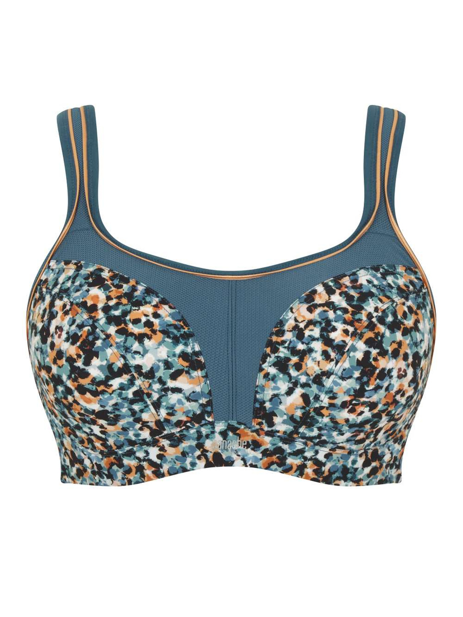 Biustonosz sportowy Panache Sport POWER 5021A z fiszbinami Abstract Animal