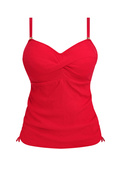 Koszulka kąpielowa Fantasie Swim OTTAWA FS6356ADI Uw Twist Front Tankini Top Radiant Red