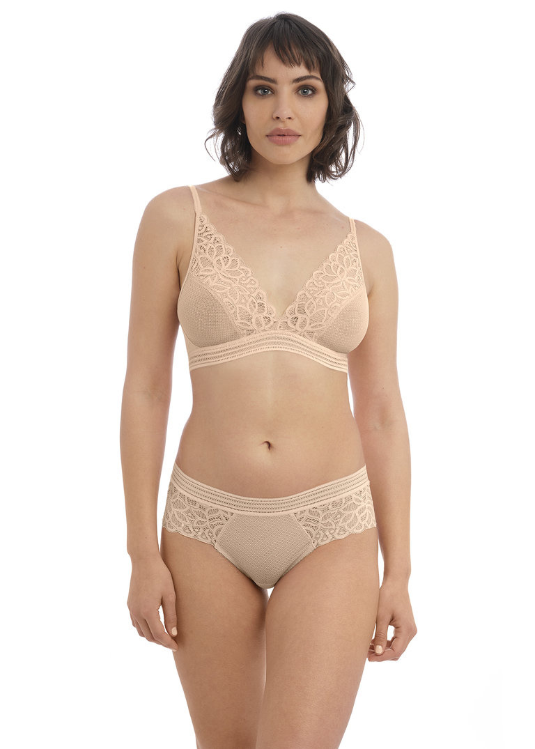 Biustonosz Wacoal RAFFINE WE148008FRP Non Wired Bralette Frappe