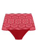 Figi Fantasie LACE EASE FL2330RED Invisible Stretch Full Brief Red